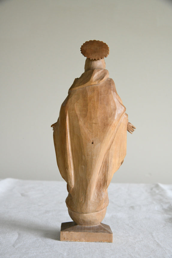 20th Century Carved Madonna