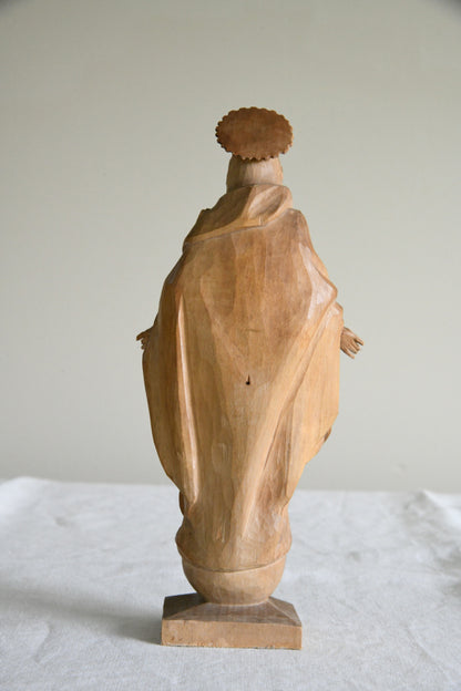 20th Century Carved Madonna