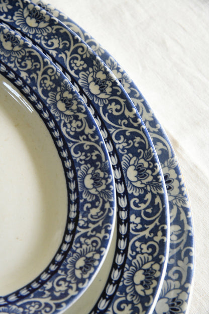 Wood & Sons Burlington Graduated Serving Plates