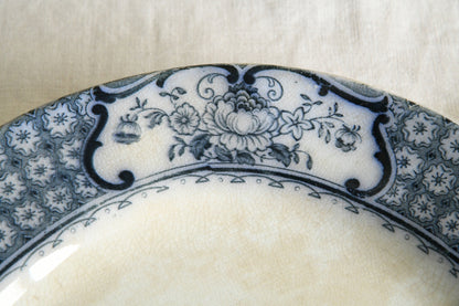 Victorian Hollinshead & Kirkham Tunstan Florence Plate