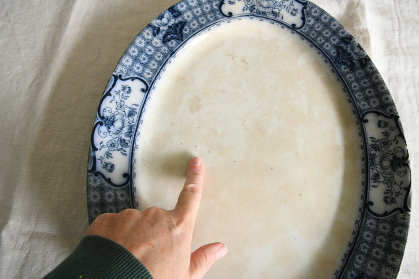 Victorian Hollinshead & Kirkham Tunstan Florence Plate