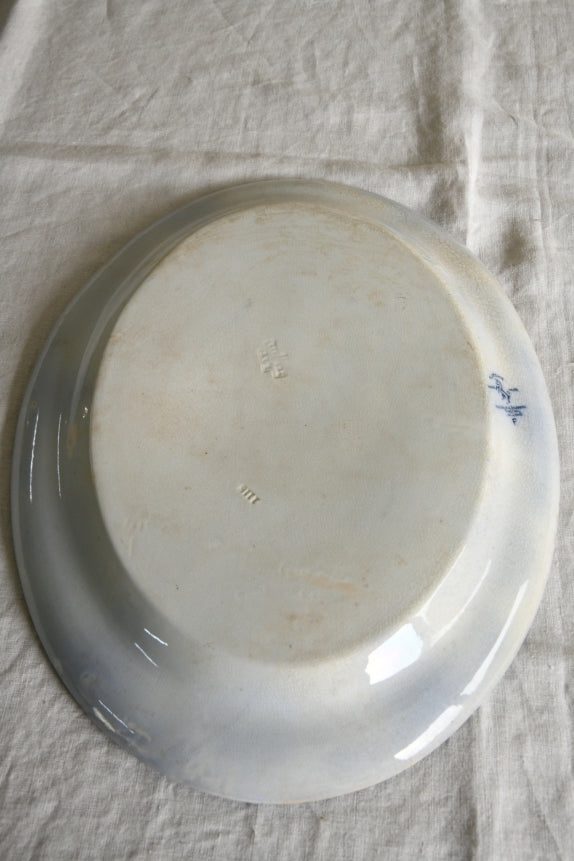 Victorian Hollinshead & Kirkham Tunstan Florence Plate
