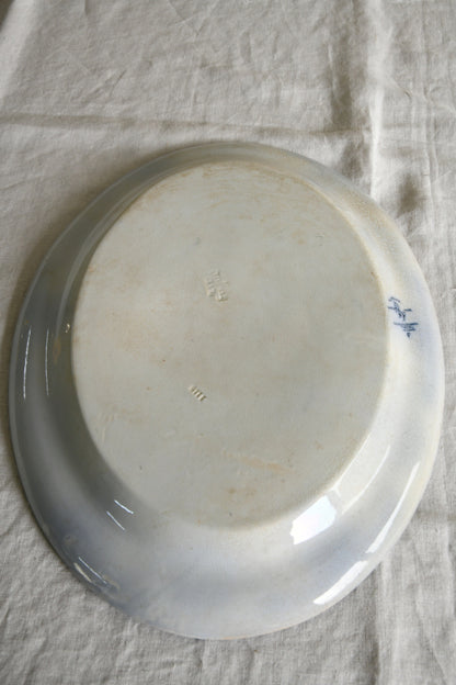 Victorian Hollinshead & Kirkham Tunstan Florence Plate