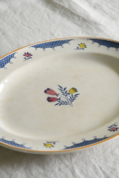 Bovey Pottery Chelston Oval Plate