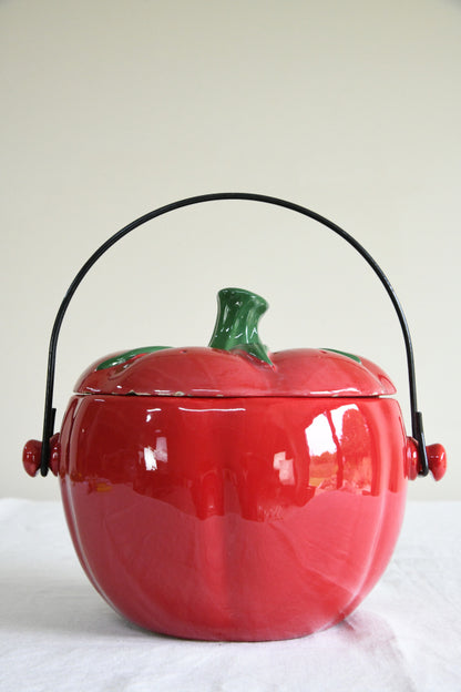 Ceramic Tomato Soup Tureen