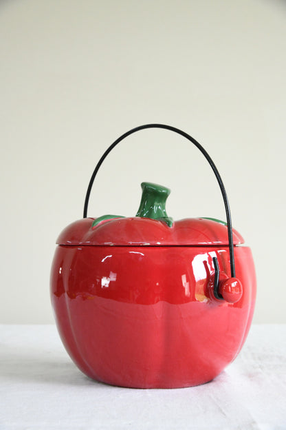 Ceramic Tomato Soup Tureen