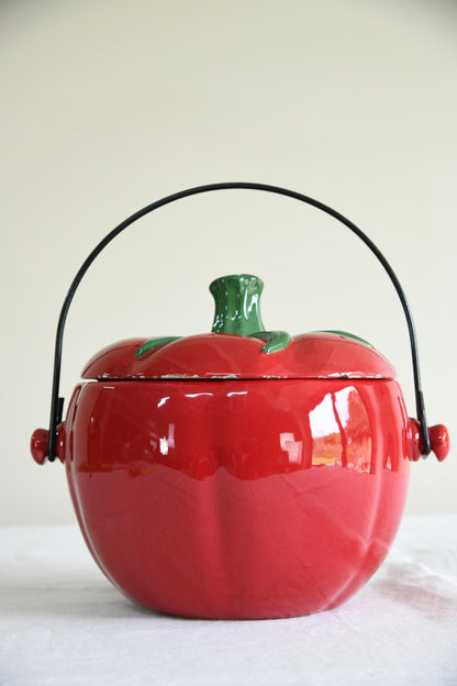 Ceramic Tomato Soup Tureen