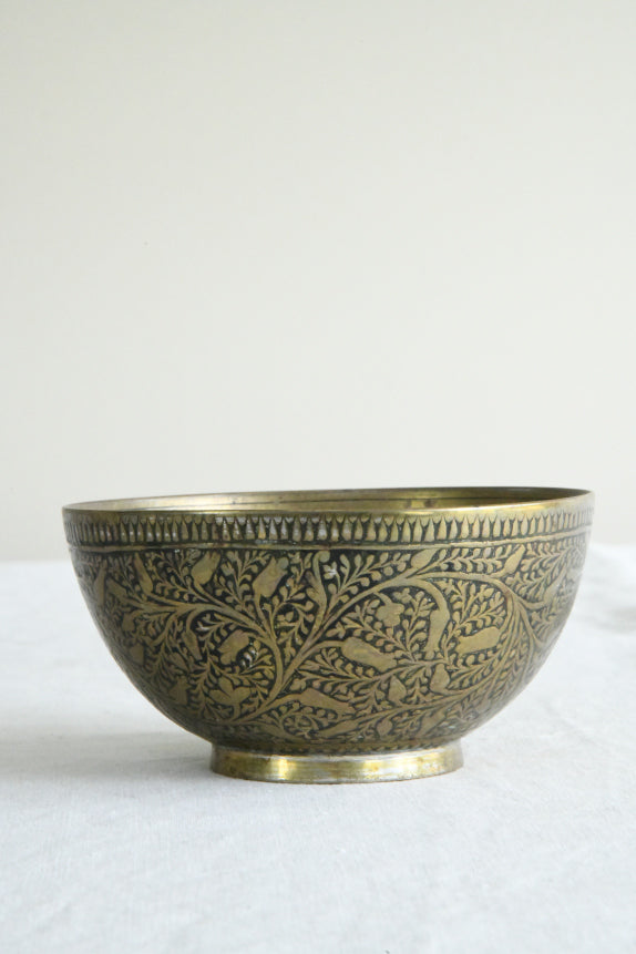 Indian Brass Bowl