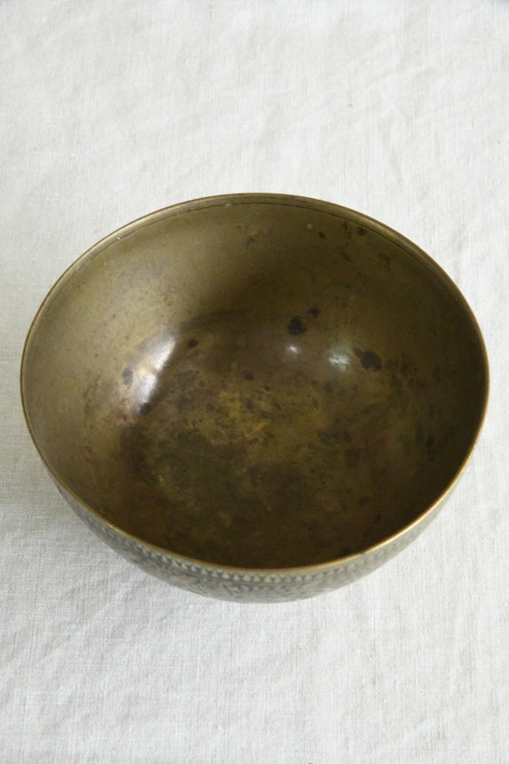 Indian Brass Bowl