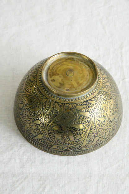 Indian Brass Bowl