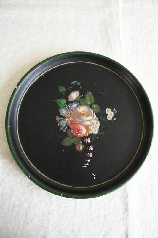 Vintage Floral Tray