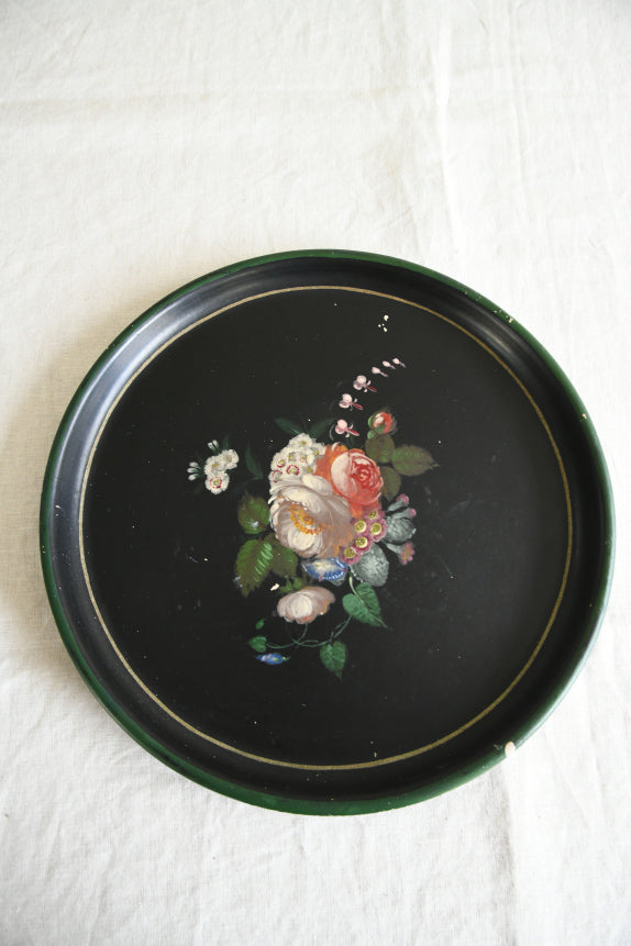 Vintage Floral Tray