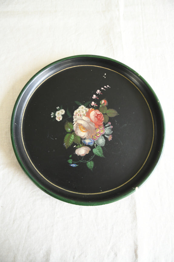 Vintage Floral Tray