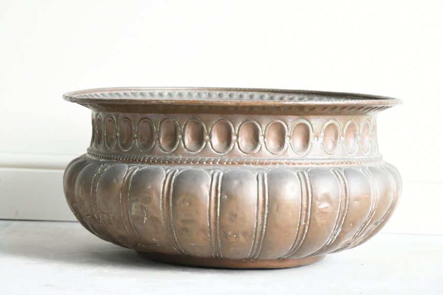 Large Italian Copper Wine Cistern