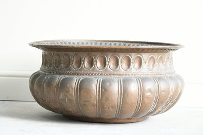 Large Italian Copper Wine Cistern