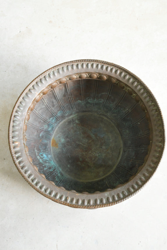 Large Italian Copper Wine Cistern