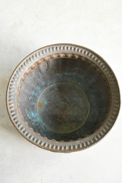 Large Italian Copper Wine Cistern