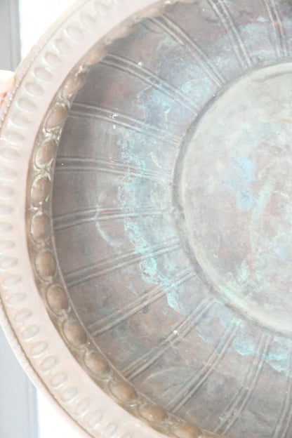 Large Italian Copper Wine Cistern