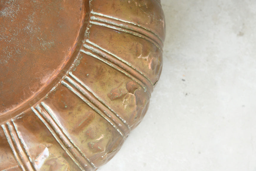 Large Italian Copper Wine Cistern