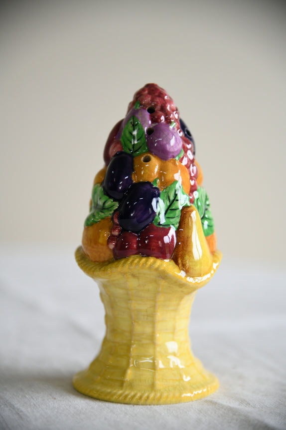 Vintage Carlton Ware Fruit Basket Sugar Sifter