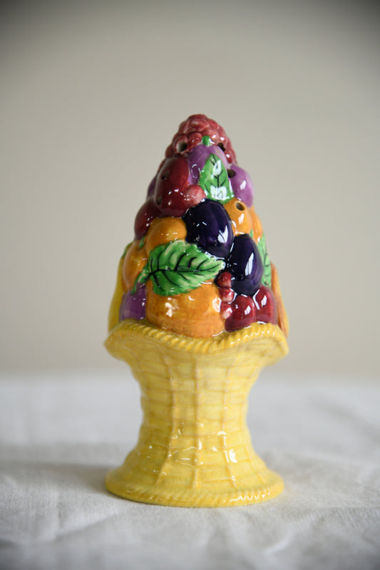 Vintage Carlton Ware Fruit Basket Sugar Sifter