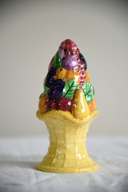 Vintage Carlton Ware Fruit Basket Sugar Sifter