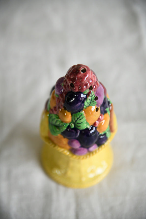 Vintage Carlton Ware Fruit Basket Sugar Sifter