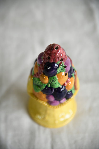 Vintage Carlton Ware Fruit Basket Sugar Sifter