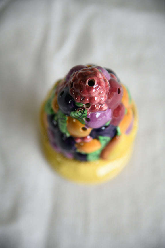 Vintage Carlton Ware Fruit Basket Sugar Sifter