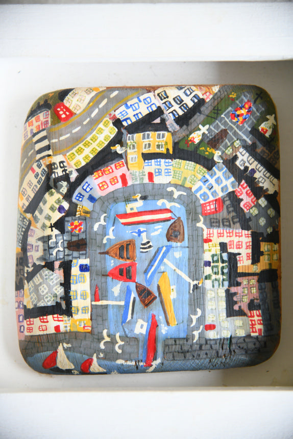 Cornish Town - Jenny Birchall Mixed Media