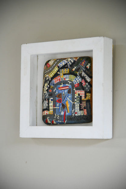 Cornish Town - Jenny Birchall Mixed Media