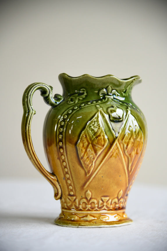 Antique Majolica Pitcher