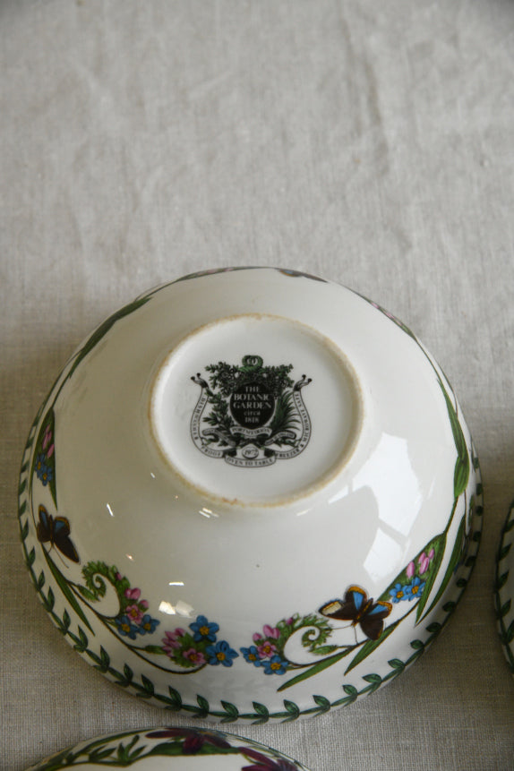 4 Vintage Portmeirion Botanic Garden Bowls