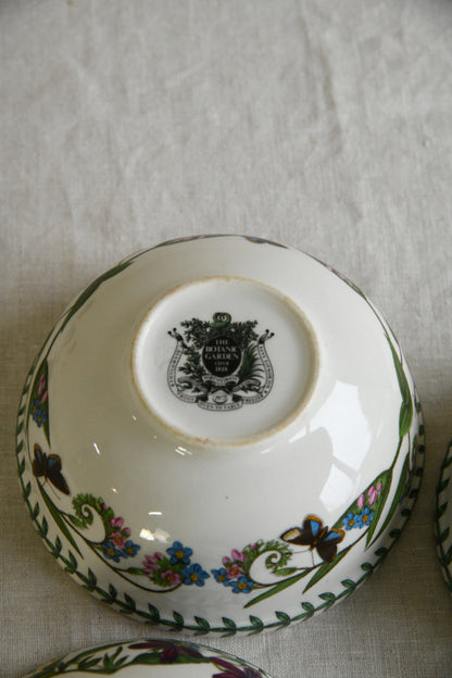 4 Vintage Portmeirion Botanic Garden Bowls