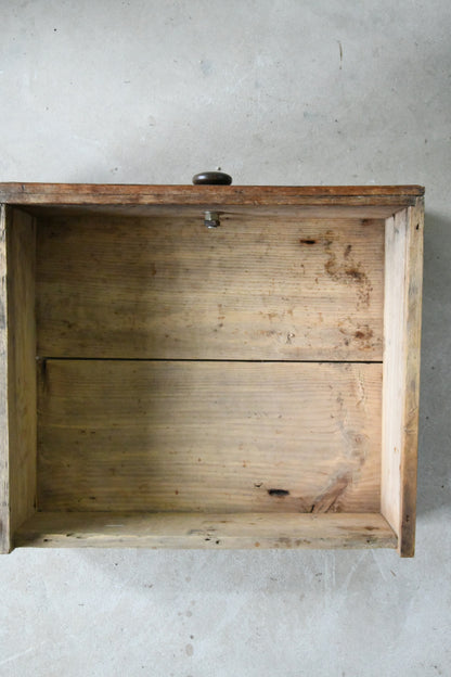 Antique Pine & Mahogany Glazed Dresser