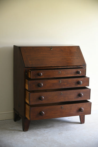 Antique Mahogany Writing Bureau