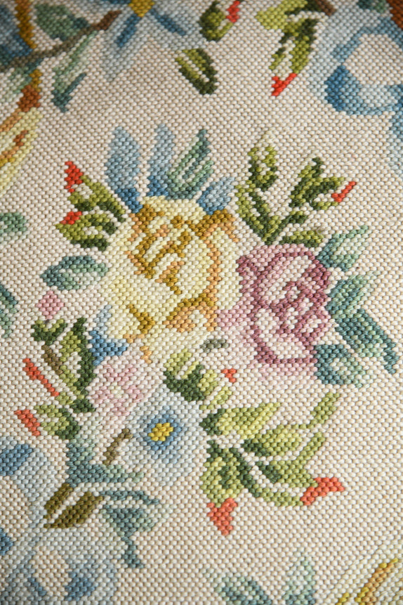 Rococo Style Cream & Gilt Chair