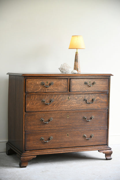 Georgian Oak Chest of Drawers
