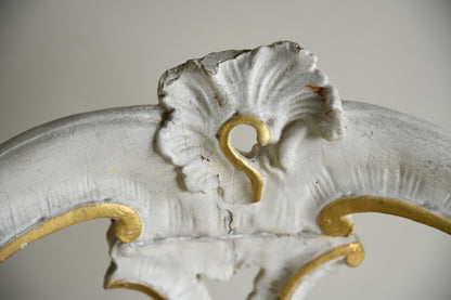 Rococo Style Cream & Gilt Chair