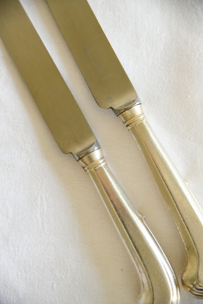 George Butler Pistol Grip Knives