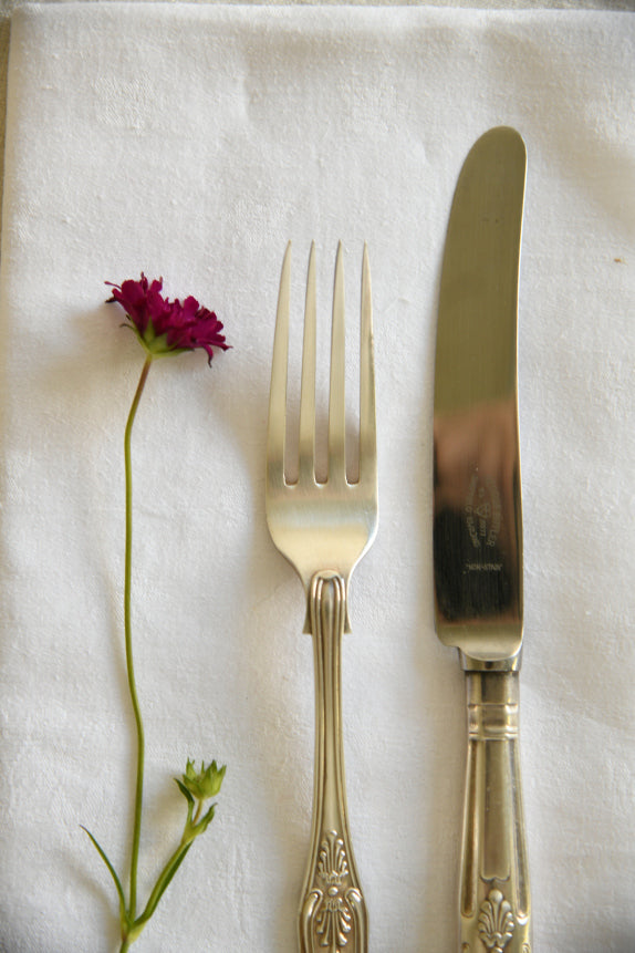 George Butler Kings Pattern Small Knives & Forks