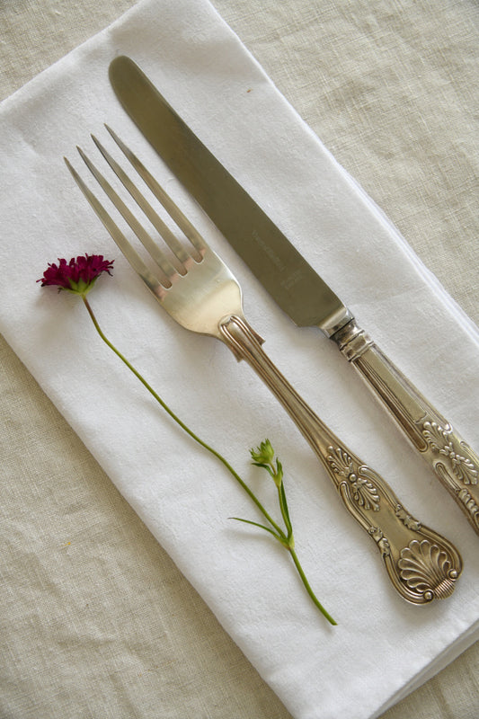 Viners Kings Pattern Dinner Knives & Forks