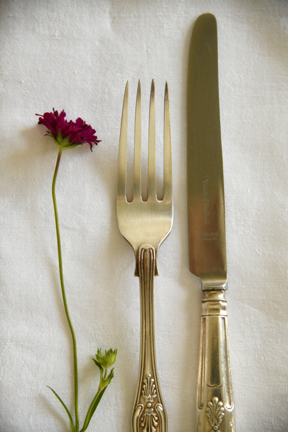 Viners Kings Pattern Small Knives & Forks
