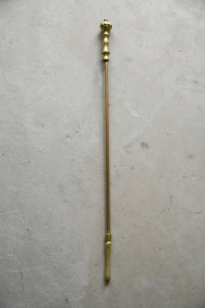 Brass Fire Poker