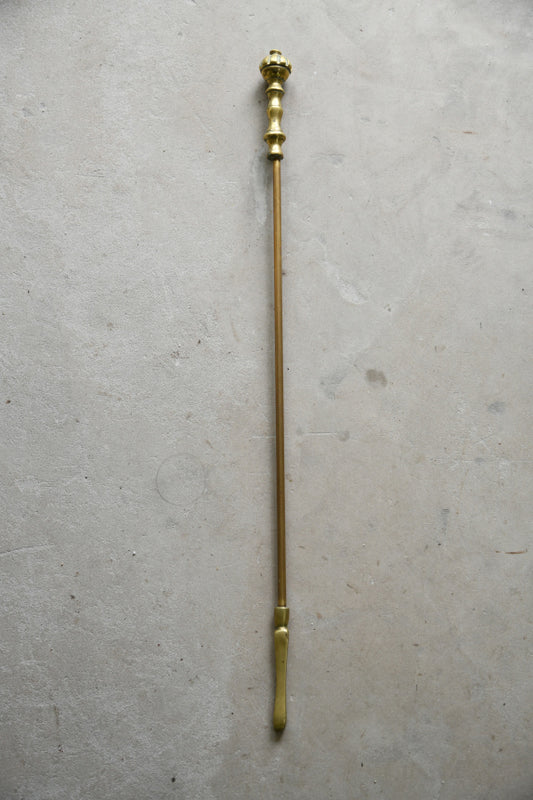 Brass Fire Poker