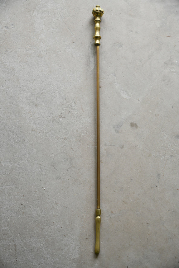Brass Fire Poker