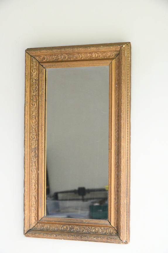 Antique Gilt Wall Mirror