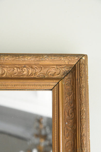 Antique Gilt Wall Mirror