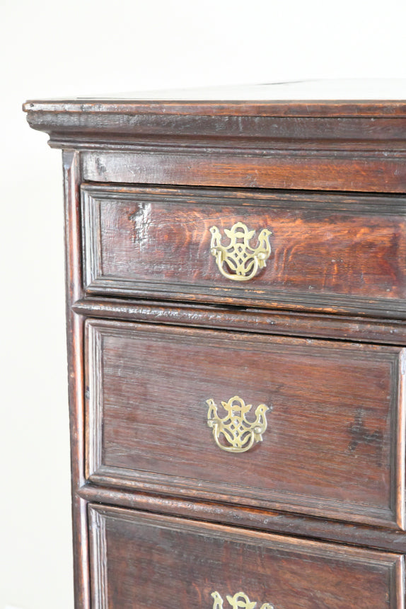 18th Century Style Oak Chest On Stand