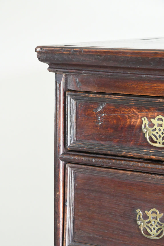18th Century Style Oak Chest On Stand